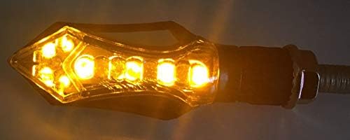 Моторого Црн Чад Објектив Трепкачи LED Светла Трепкачи Индикатори Компатибилни за 1994 Кавасаки НИНЏА ZX7