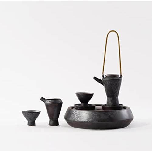 N/A чајник за чајник постави керамички чај сет комбинирана чајска соба декорација мека декорација (боја: а, големина