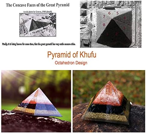 Оргонски пирамида генератор на енергија за лекување на корен чакра - ЕМФ заштита и заздравување - Медитација Оргонитни пирамиди/Кристал чакра