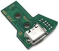 2 x USB полнење на приклучокот за приклучок за приклучок за приклучок за приклучоци за контролор за PS4 JDS-055 со алатка за кабел од 12 Pin Flex