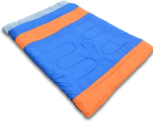 BHVXW двојна вреќа за спиење за ранец, кампување или пешачење, ладно време 2 лица водоотпорна вреќа за спиење за возрасни или тинејџери, шатор или подлога за спиење