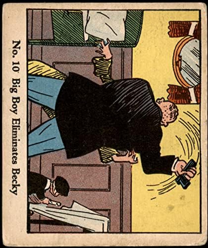 1931 Дик Трејси # 10 големо момче го елиминира Беки добро