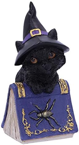 Немиси сега Покас мали вештерки познати црни мачки и магии, фигура од 12,7 см, виолетова