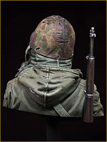 ETRIYE 1/10 смола карактер биста модел на американски командон офицер Diecast Model Bust Kit /YS095
