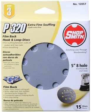 Ali Industries 12057 8 Doy 320 25 CT Grit Disc, 5-инчен, 15-пакет