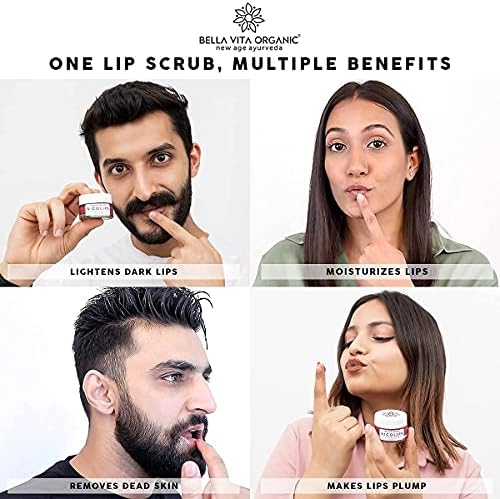Miyuu Nicolips Scrub за усни мелем осветлување и осветлување на темни усни за мажи и жени суви усни/пушач/искривена усна и кармин Отстранување на карпите 20G