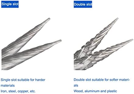 20 парчиња 1/8in Shank Tunften Carbide Burr Постави ротационен закон поставен секач бит конусен конусен мелница единечна двојна шема за обработка на дрво, дупчење, резба на метал,