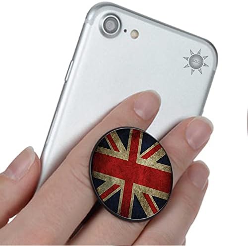 Унион Џек Велика Британија Англија Знаме Телефон Зафат Мобилен Телефон Стојат одговара iPhone Samsung Галакси И Повеќе