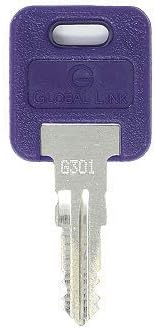 Глобална врска Г378 Клуч за замена: 2 копчиња