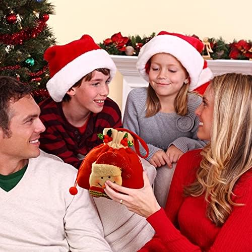 #7укиј0 Божиќна Декорација Торбите За Бонбони Се Многу Погодни Како Подароци За Забави И Украси За Новогодишна Елка