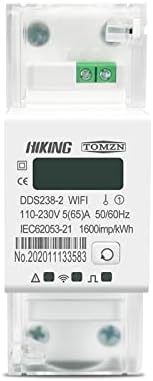 Sunniu Tuya Едно фаза 65A DIN Rail WiFi Smart Energy Temer Timer Moniter Consumant Monitor KWH METER WATTMETER 110V 220V 50/60Hz
