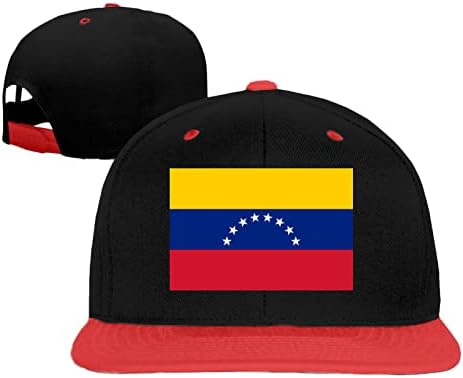 Хифенли Венецуелско Знаме Хип Хоп Капа Капи Момчиња Девојчиња Опремени Капа Бејзбол Капи