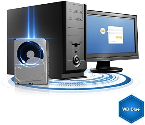 WD Blue 5TB Desktop Hard Disk Drive - 5400 вртежи во минута SATA 6 GB/S 64MB кеш 3,5 инчи - WD50EZRZ