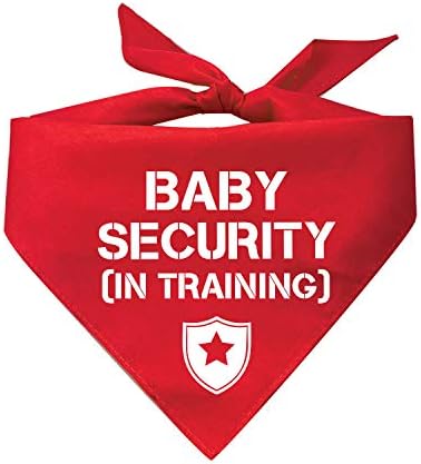 Безбедност на бебето Во Обука Печатено Куче Бандана