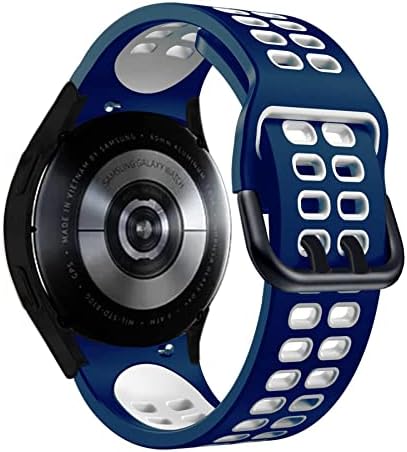 Lappets Band компатибилен со Samsung Galaxy Watch 4 Band/Galaxy 5 Band 44mm 40mm/Watch 5 Pro Bands 45mm/Galaxy Watch 4 Classic Bands 46mm 42mm, 20mm Sport Strap Blands за жени жени