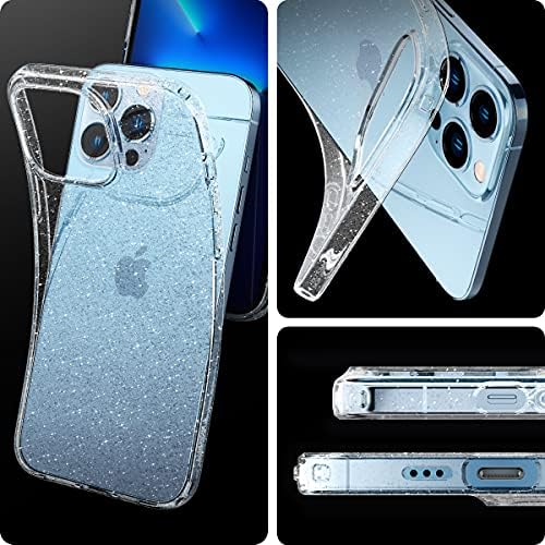 Спиген Течен Кристален Сјај Дизајниран За Iphone 13 Про Случај-Кристален Кварц