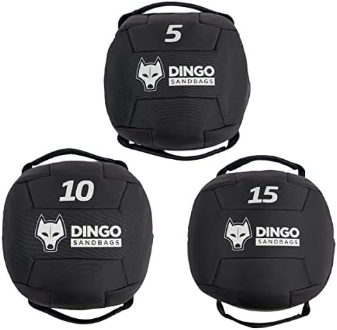 Динго песочник - мека котел / лекови за лекови за целокупни вежби за фитнес - издржлив, атлетски дизајниран и врвен квалитет.