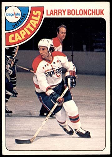 1978 година О-пи-чие # 387 Лери Болончук Вашингтон Главниот хокеј на Хакеј-хокеј екс-куќички-хокеј-хокеј