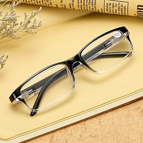 Yansss 2prs +2.50 Очила За Читање Голема Вредност Пролет Шарка Читатели Мажи И Жени Очила